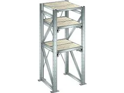 uittrekstelling voor zware lasten,HxBxD 2000x890x860mm,vaklast 1000kg