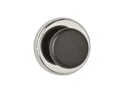 Magneet met knop MAUL Ø36mm trekkracht 5kg chroom/zwart