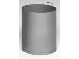 Binnenbak,V. Combi-Asbak 50L,Staal,Zilverkleurig