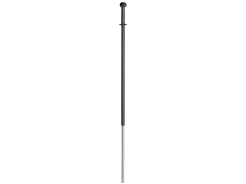 Vikan Ergonomische telescoopsteel 1235-1770mm Ø29 mm Grijs