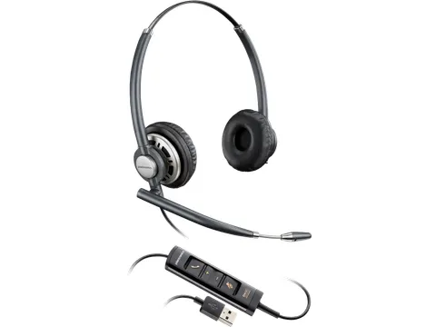 Poly EncorePro 725 USB-A Stereo Headset TAA