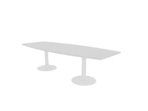 vergadertafel,HxBxD 740x2800x1100mm,vatvormig