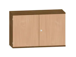 kantoorkast,HxBxD 770x1200x430mm,decor romp noten,decor front beuken - 1