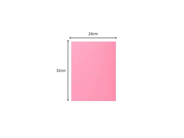Dossiermap Exacompta Super 160gr 1 klep roze A4 100 Stuks