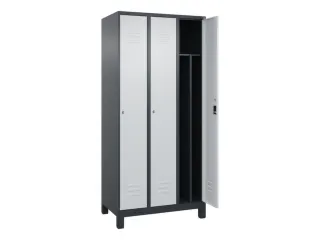locker voor scheiding van kleding,HxBxD 1950x900x500mm,3vak - 2