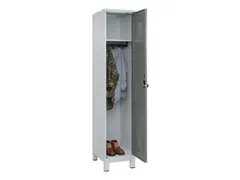 locker,HxBxD 1950x400x500mm,1vak,vak B 400mm,draaigrendel,voeten