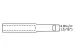Soldeerpunt - Beitelvorm - 4.8mm (3/16 Inch)