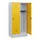 schoollocker,HxBxD 1630x800x500mm,2vak,vak B 400mm,draaigrendel,sokkel