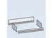 stortgoedbak,v. inhaakstelling,BxD 1000x400mm,staal verzinkt