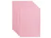 Papier copieur Papicolor A4 200g rose bébé 6 feuilles
