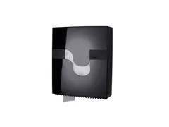 Toiletpapier dispenser Celtex Megamini Revolver zwart 3 rol