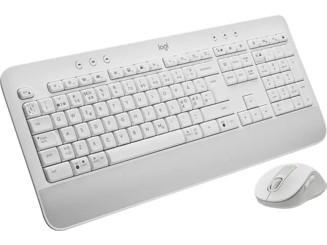 Logitech Signature MK650 Combo Toetsenbord QWERTY + muis wit