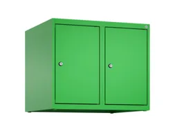 opzetkast,v. locker,2vak.,vak B 300mm,HxBxD 500x600x500mm,cilinderslot