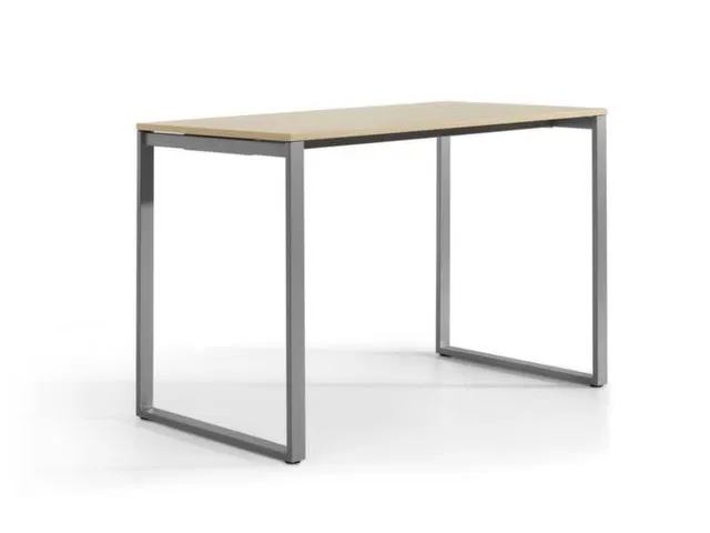 Multifunctionele Tafel HxBxD 1100x1600x900mm O-Poot NE-Esdoorn Wit