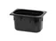 Caterchef Gastronorm bak 1/4 GN 150mm polycarbonaat zwart