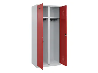 locker voor scheiding van kleding,HxBxD 1850x800x500mm,2vak - 1