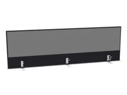 opzetpaneel,v. bureau,aanbouw achter,B 1800mm,CC-zwart,BN8078-grijs