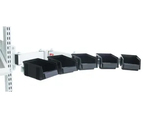 rail voor zichtbakken,HxB 54x770mm,m. zwenkarm - 1