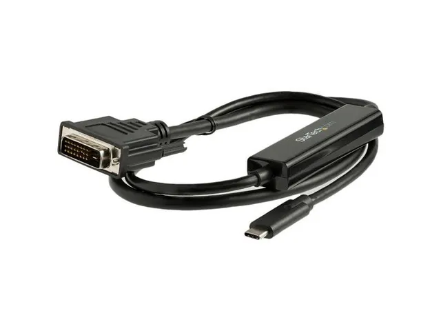 1m Usb-c Naar Dvi Kabel - 1920x1200 - Zwart