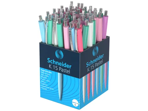 Balpen Schneider K15 M pastel assorti