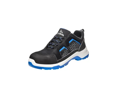 Emma Crossforce Fly S3S veiligheidsschoenen SRC ESD zwart/blauw W-42