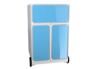 mobiel ladeblok,HxBxD 642x390x436mm,1lade(n),2hangmappenframes - 1