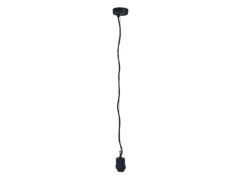 Hanglamp Nextime Beam RVS zwart 200 cm kabel