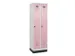locker voor scheiding van kleding,HxBxD 1950x600x500mm,2vak