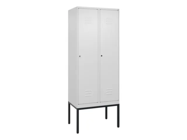 locker voor scheiding van kleding,HxBxD 2120x800x500mm,2vak