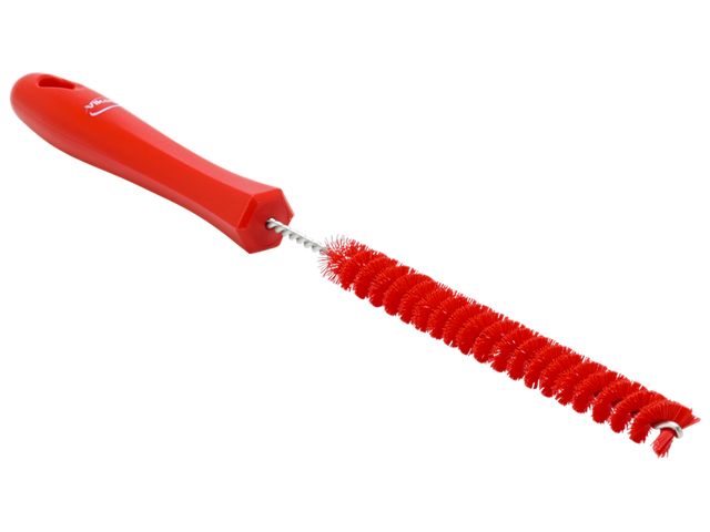 Hygiene 5360-4 afvoerborstel rood harde vezels Ø15mmx310mm | HACCPStore.nl