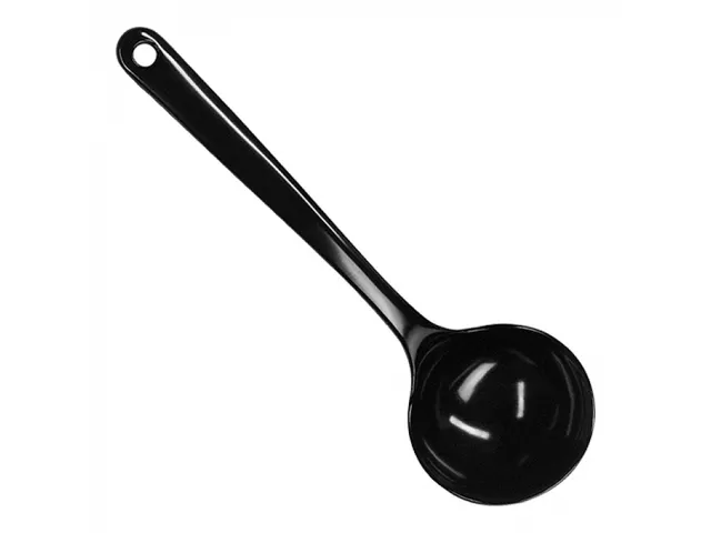 Waca Opscheplepel 255x80 zwart