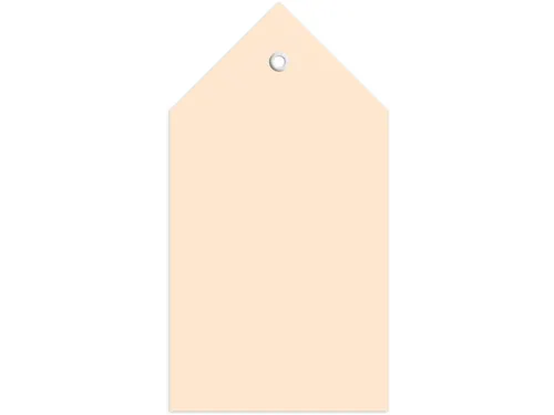 HERMA 6070 Hanglabel 80x150mm Bruin karton met oogje 250 stuks