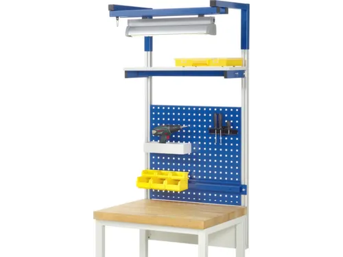 opbouwelement,v. werkbank,HxBxD 1380x750x350mm,draagverm. 100kg,staal