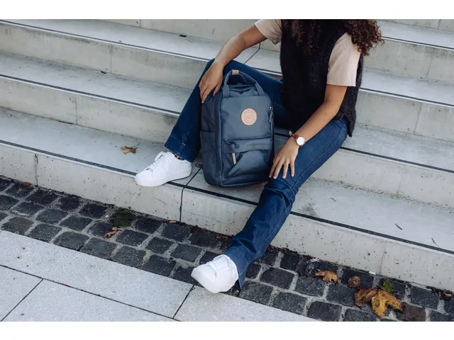 Schooltas Beckmann City Light 20L Blue Fade