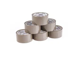 Verpakkingstape bruin 48mmx46m