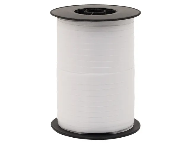 Polyband lint Kangaro op spoel wit 10mmx250mtr