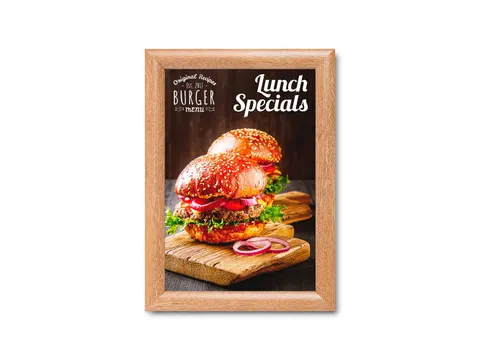 Kliklijst A4 Rechte Hoeken 25mm Hout