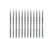 Penseel Kangaro Serie 340 rond Nr. 5 synthetisch doos 12 stuks