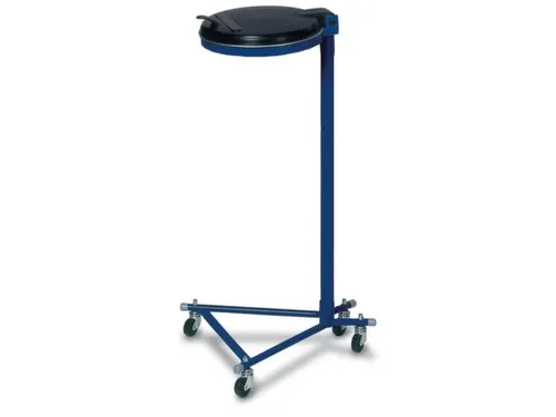 Afvalverzamelaars Verrijdbaar 1000x500x530mm 120 liter Zak Blauw