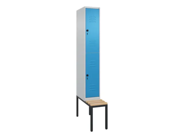 Dubbeldekse dekenkist,HxBxD 2120x300x815mm,1x2vak.,vak B 300mm