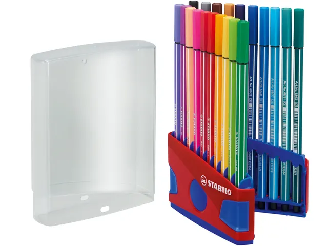 Viltstift Stabilo 68 Colorparade 20Stuks Assorti