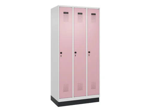 locker voor scheiding van kleding,HxBxD 1950x900x500mm,3vak