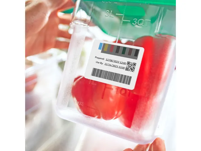 Etiket Dymo LabelWriter voedsel 54x70mm wit 1 rol 400 etiketten