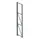 standaard,v. palletstelling,type 1 (85/20),HxD 3300x800mm