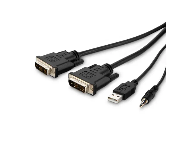 TAA Dual-Head DVI-D to HDMI High Retenti