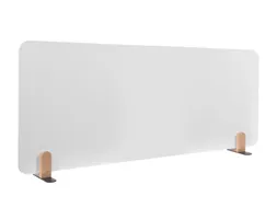 Bureauscherm Elements whiteboard 60x160cm Houder