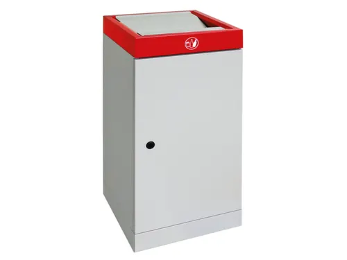 afvalbak,niet-brandbaar,70l,HxBxD 850x400x300mm,binnenbak staal