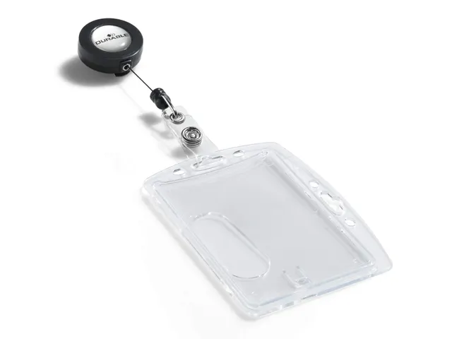 Afrolmechanisme Durable 8012 54x85mm met gesloten pashouder