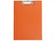 Klembordmap MAUL A4 staand met penlus PVC neon oranje