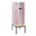 locker met bank,HxBxD 1950x600x815mm,2vak,vak B 300mm,draaigrendel